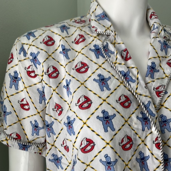 Roller Rabbit Limited Edition Ghostbuster Pajamas Top size small - Picture 2 of 7